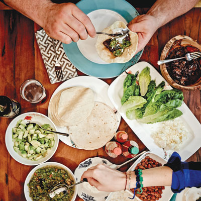 Basso's Short rib tacos with pico de gallo