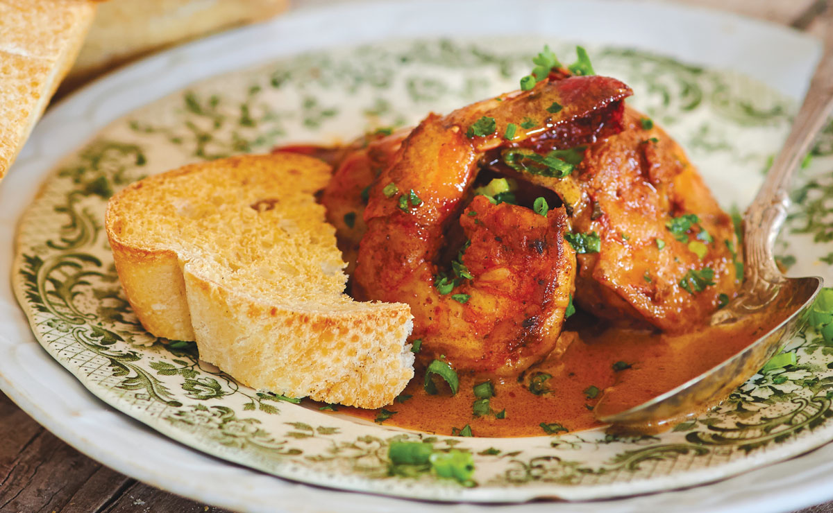 One 19 North Tapas and Wine Bar’s New Orleans BBQ Shrimp 