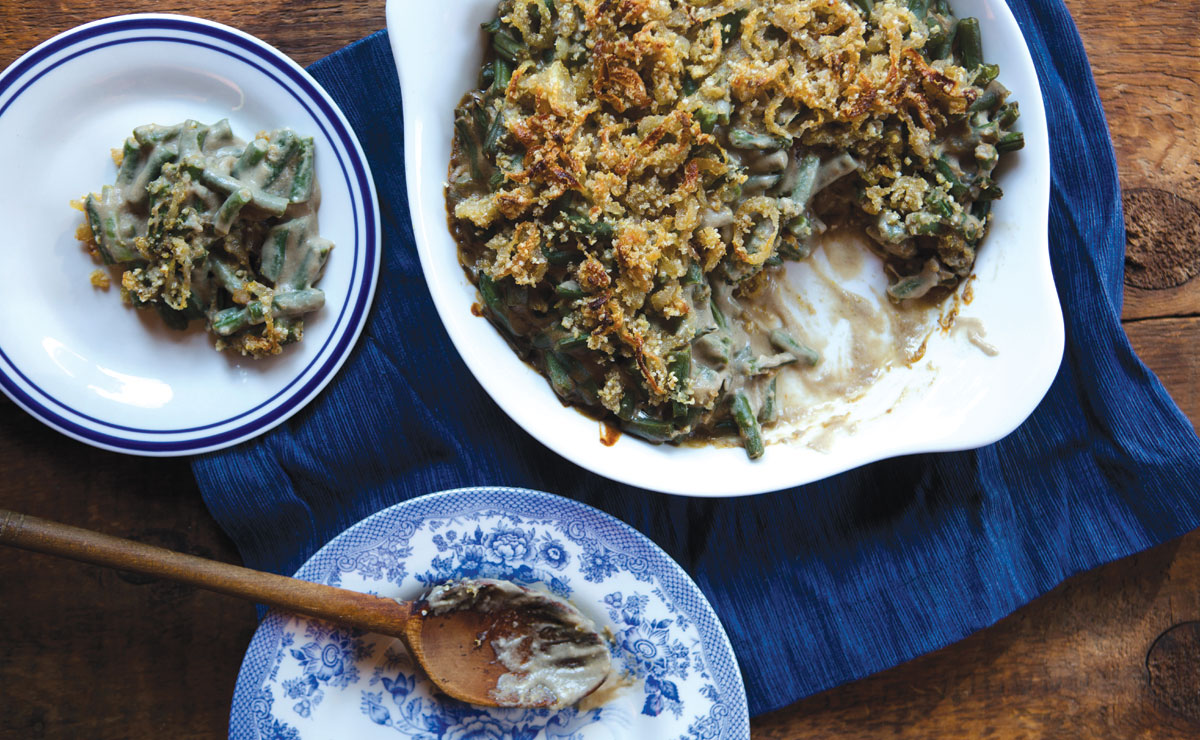 Vegan Green Bean Casserole 