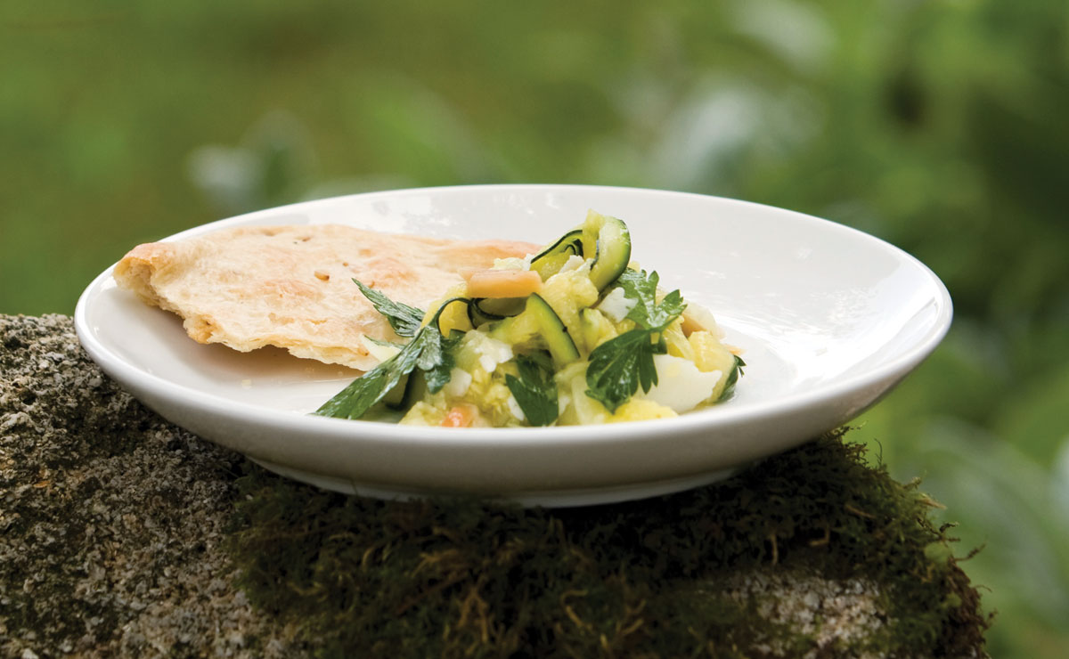 Shaved Zucchini Salad 