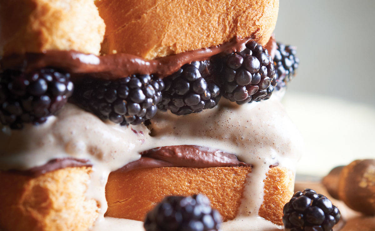 Berries and Cream Toastie