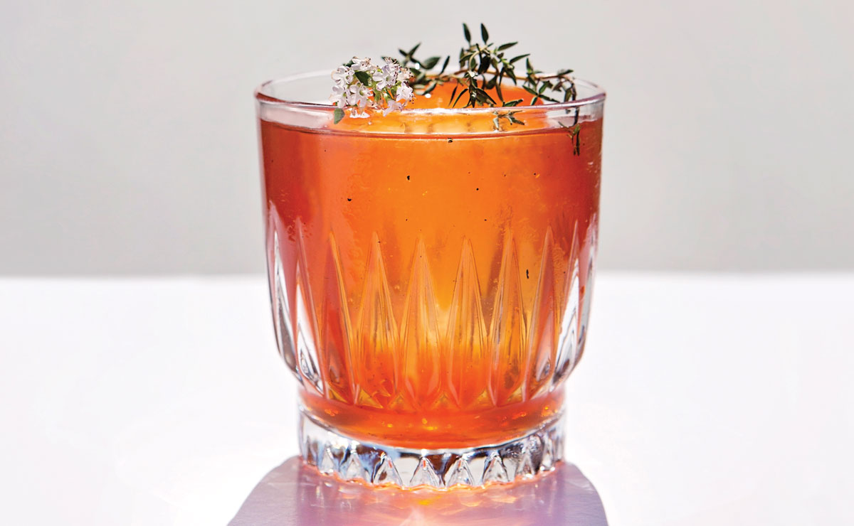 right on thyme cocktail