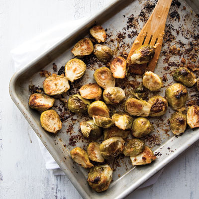 Miso-Roasted Brussels Sprouts 