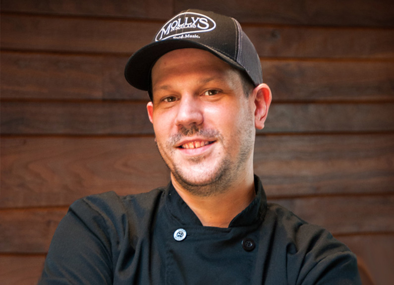 Molly's in Soulard's new executive chef, Brandon Busby