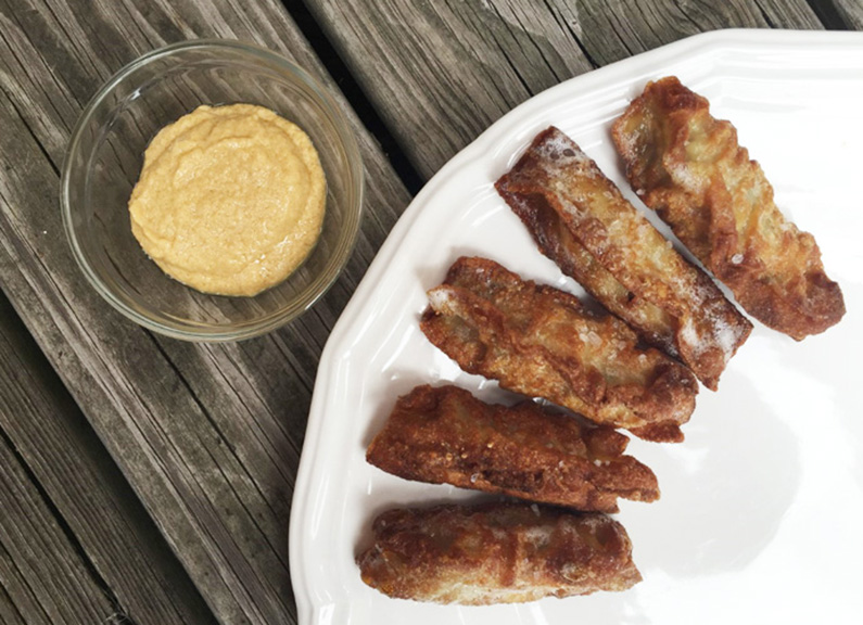 Dale Talde's Pretzel Pork-and-Chive Dumplings