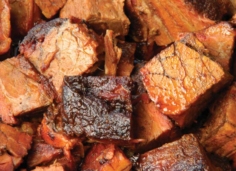 barbecued meat from bbq asap in ballwin