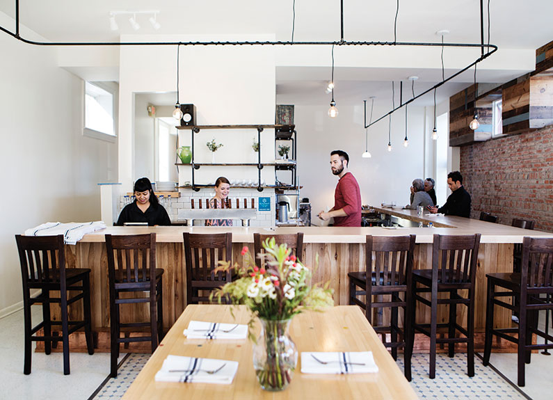 the bar at union loafers in botanical heights 