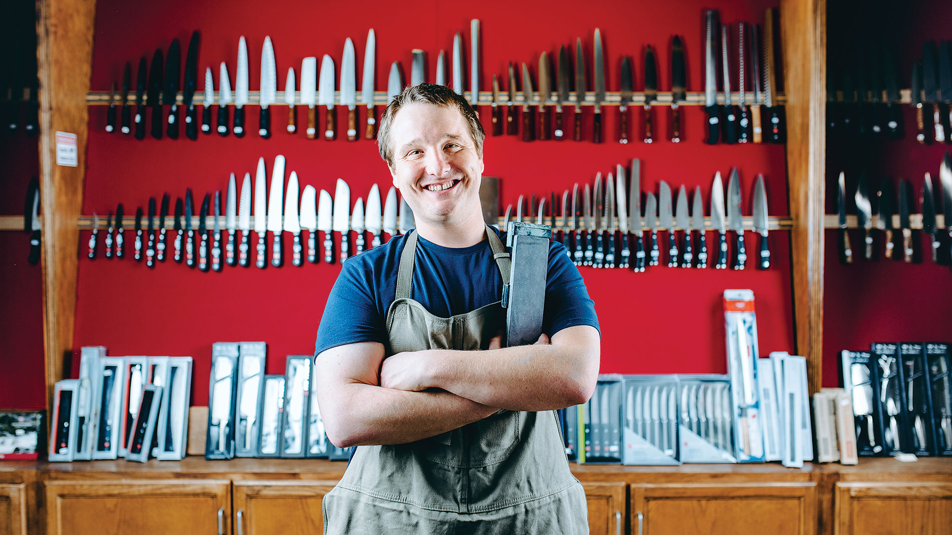 Retired Brush Prairie chef owns knife sharpening business