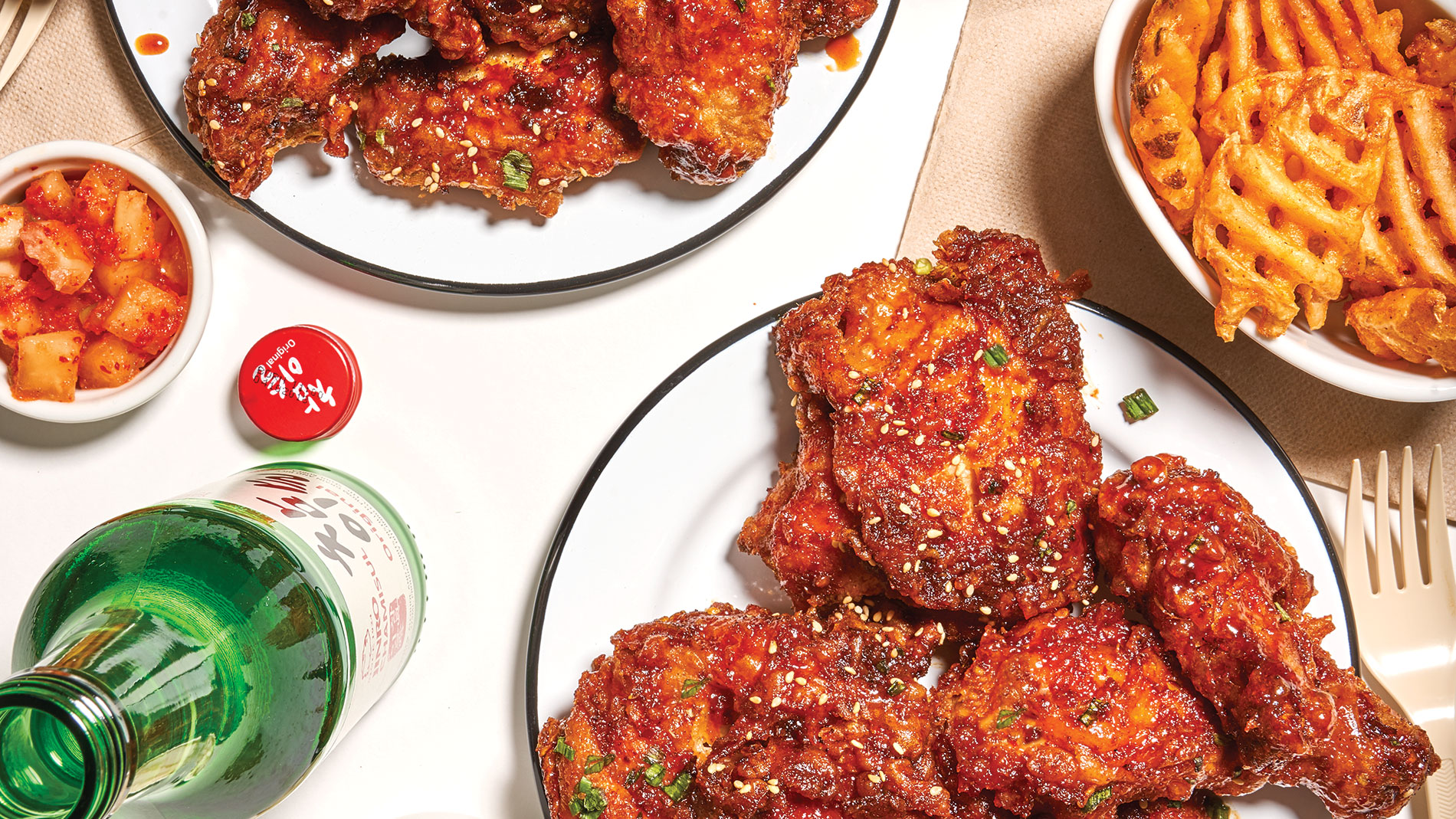 Sauce Magazine Why We Crave Korean Fried Chicken From Kimchi Guys