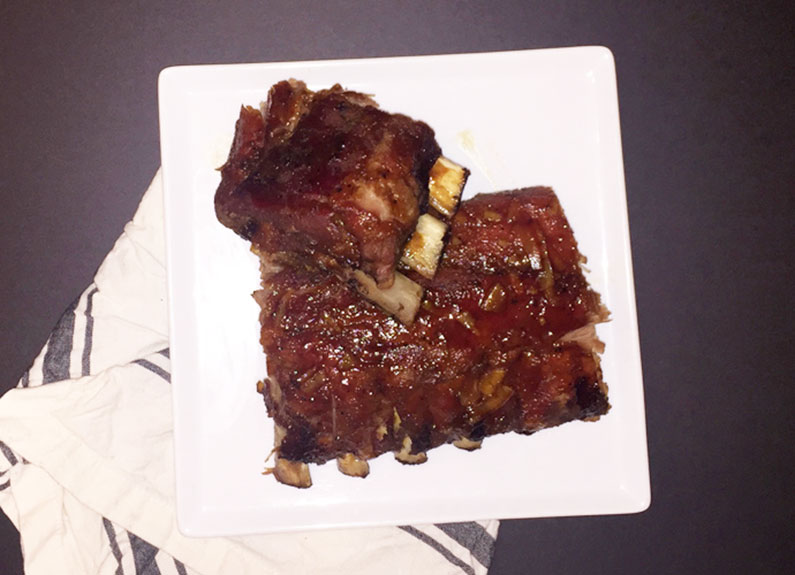 oven baked ribs recipe