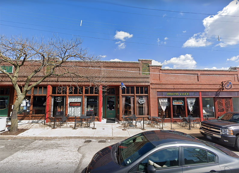 exterior of a restaurant