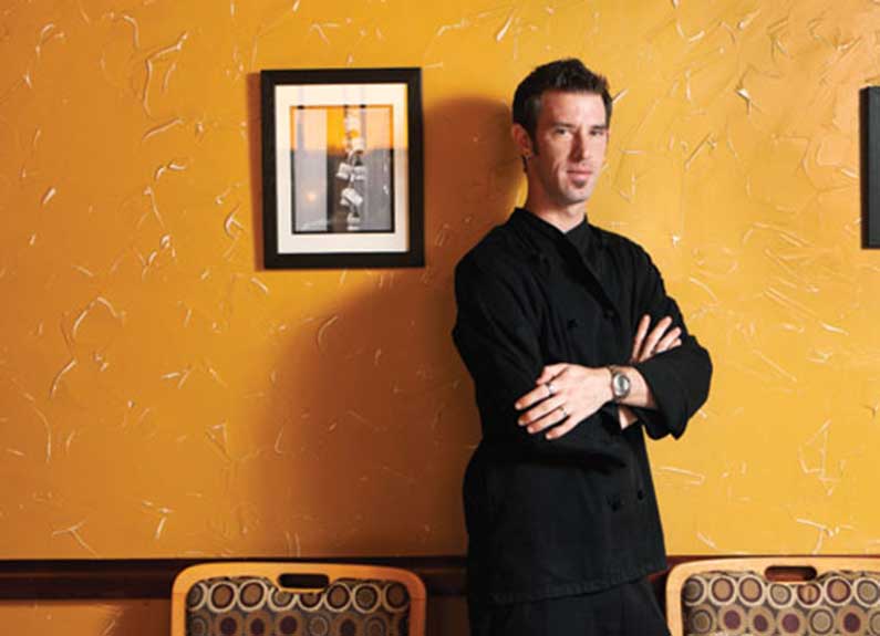 carl hazel, the former executive chef of the scottish arms in the central west end