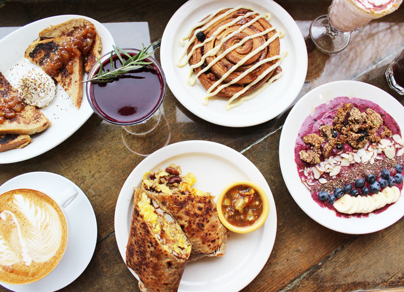 breakfast dishes and cocktails at kitchen house coffee's new location in south city