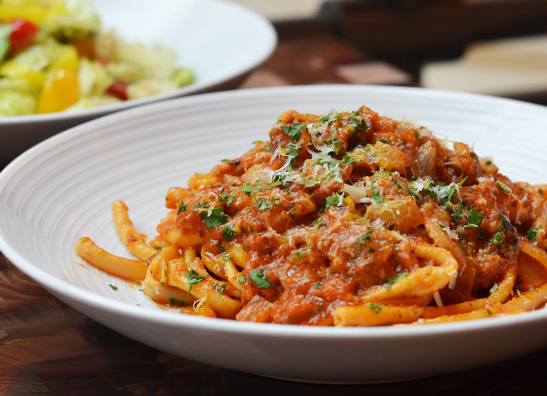 strozzapreti from cibare italian kitchen in river city casino