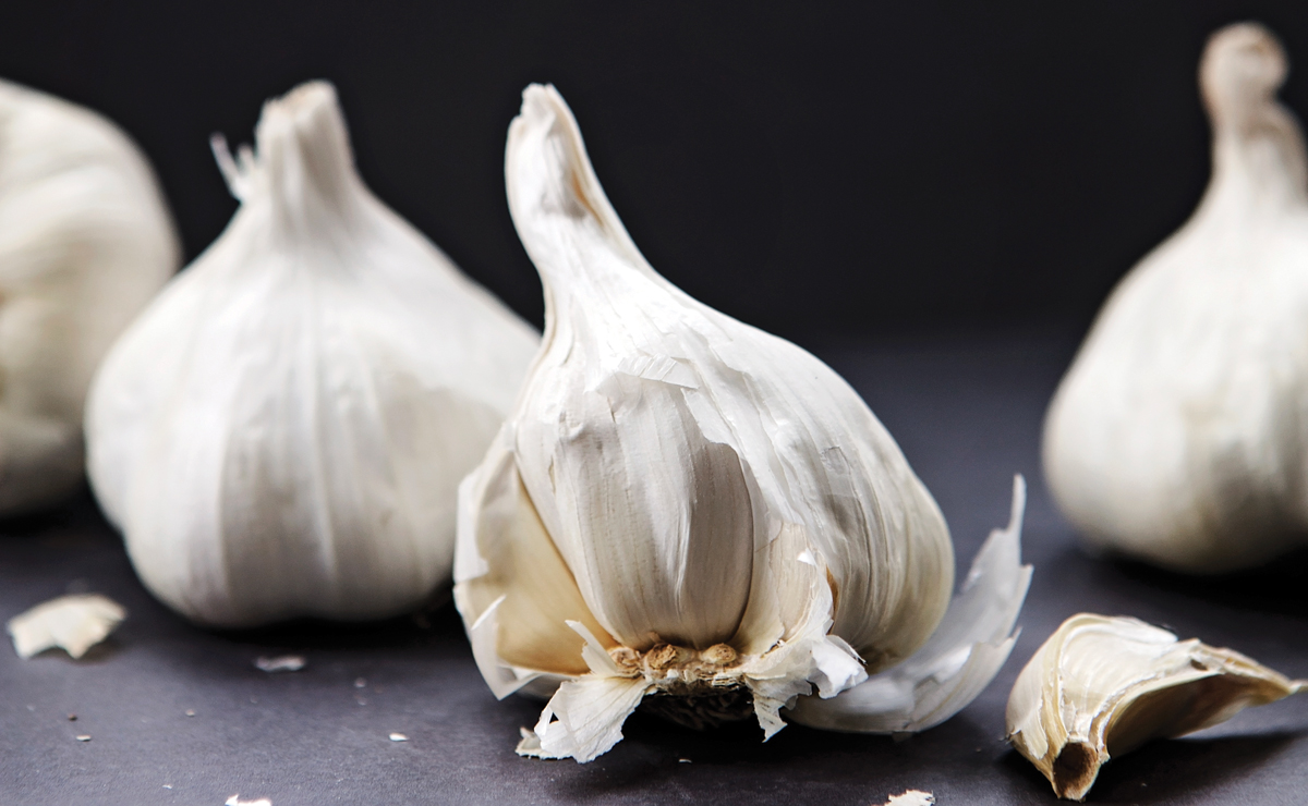 heads of garlic