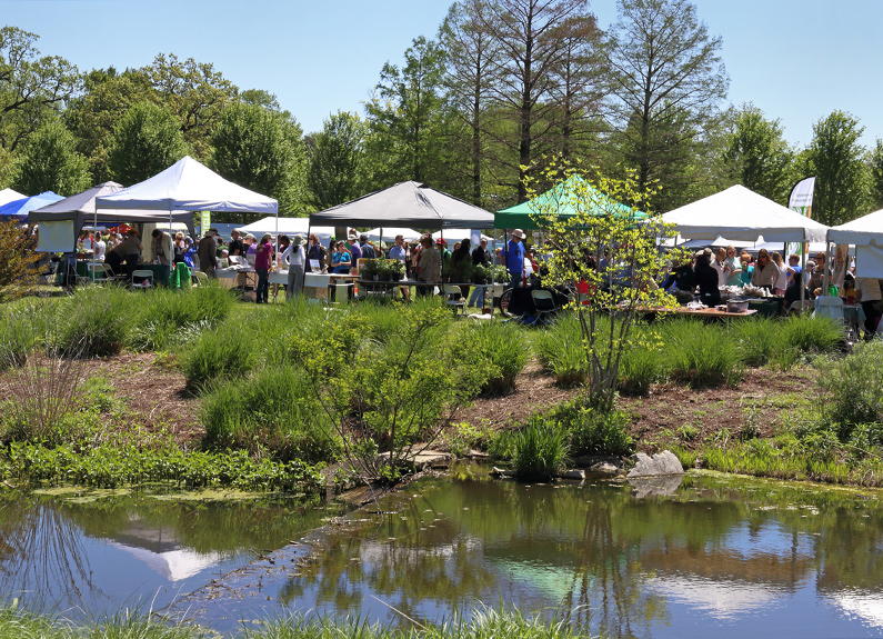 st. louis earth day is a free, two-day festival in forest park