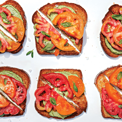 Vicia's Tomato Tartine