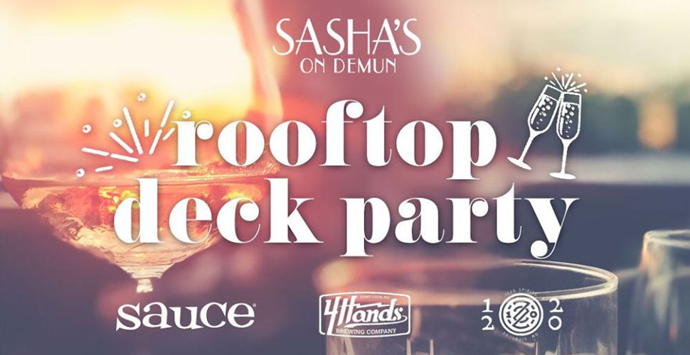 Sasha's Demun Rooftop Deck Party