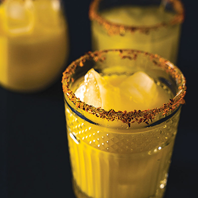 Pickled Mango Mezcarita Cocktail