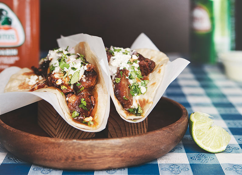 brisket tacos from original j's in st. louis