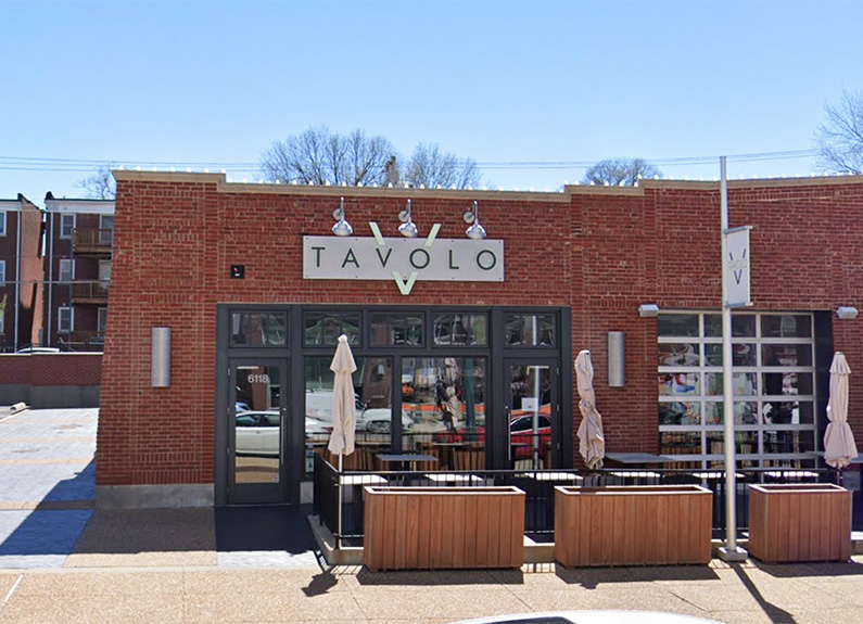 Tavolo V in the Delmar Loop in St. Louis, Missouri