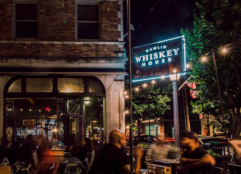 gamlin whiskey house in the central west end