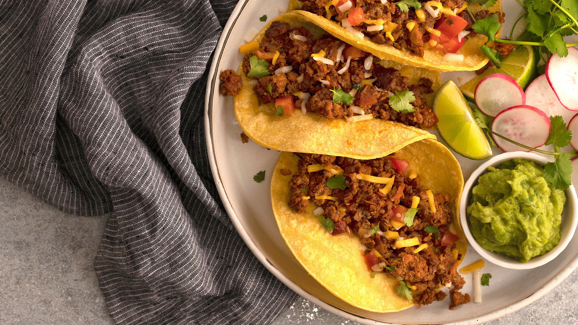 hungry planet ground beef tacos
