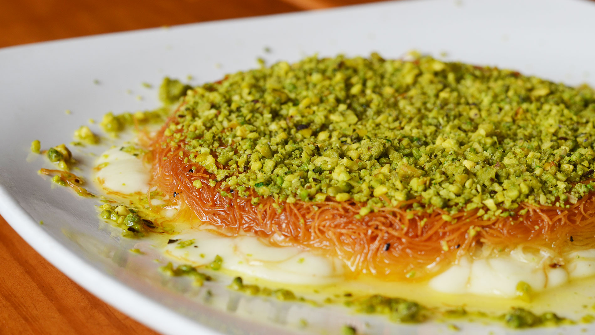 Kanafeh from Afandi Sweets & Cafe in st. louis