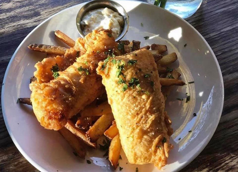 fish and chips from russell's on macklind in st. louis