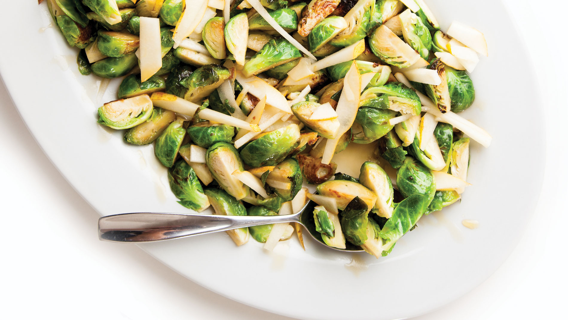 fried brussels sprouts salad recipe