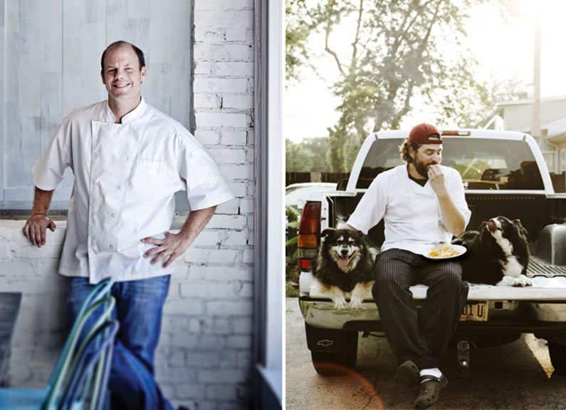 sidney street cafe chef-owner kevin nashan, farmhaus chef-owner kevin willmann