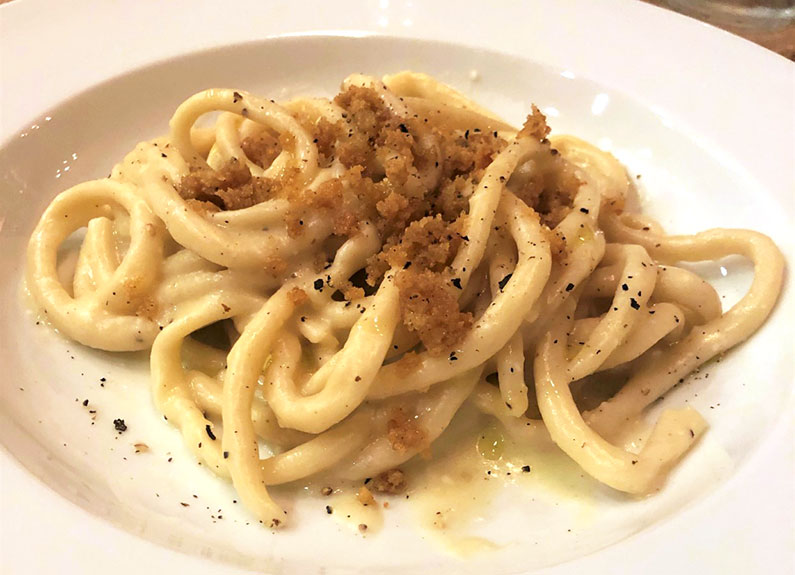 cacio e pepe from vicini