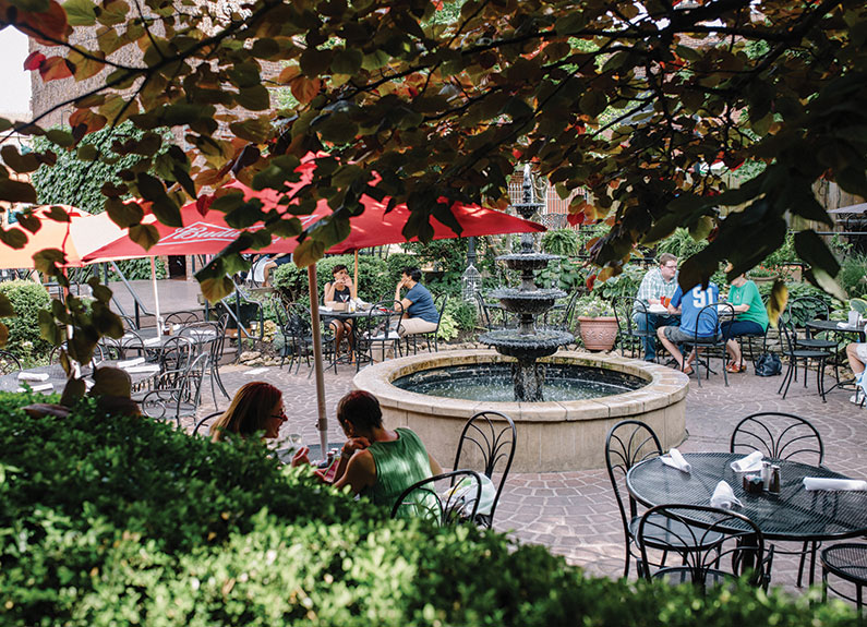 the patio at john d. mcgurk’s, your pick for second place favorite patio