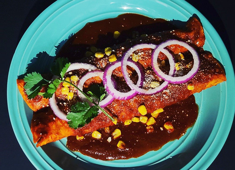 guajillo enchiladas from tradicional 314