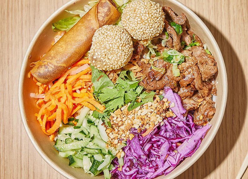 vermicelli bowl at dd mau​ in maryland heights