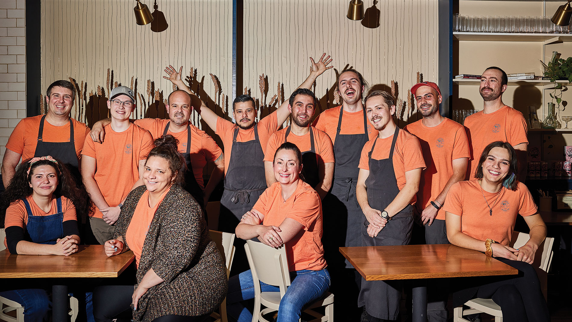 the staff at taqueria morita in st. louis