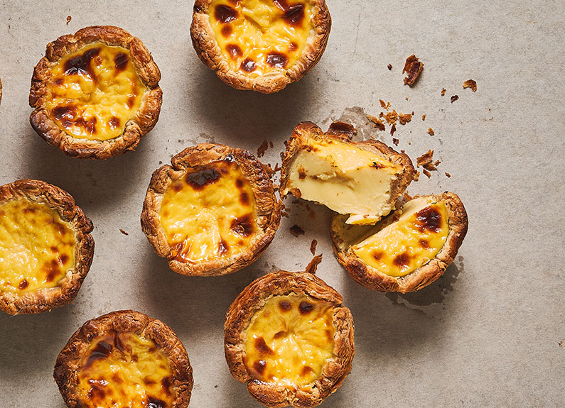 pastéis de nata from the foundry bakery 