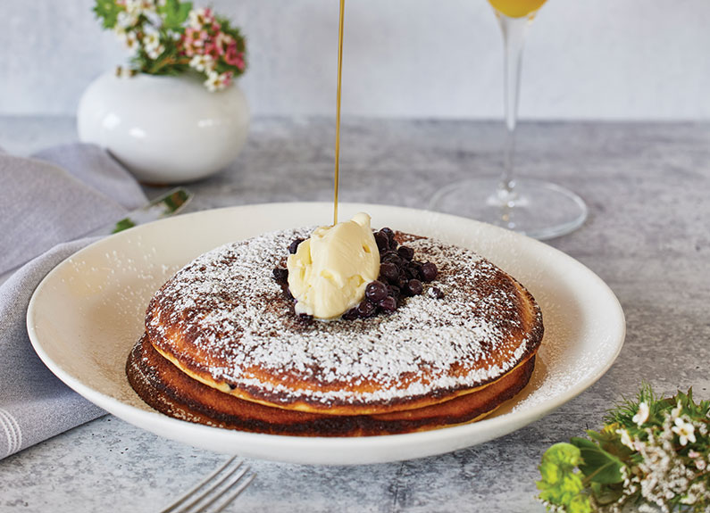 pancakes at bowood by niche in the central west end