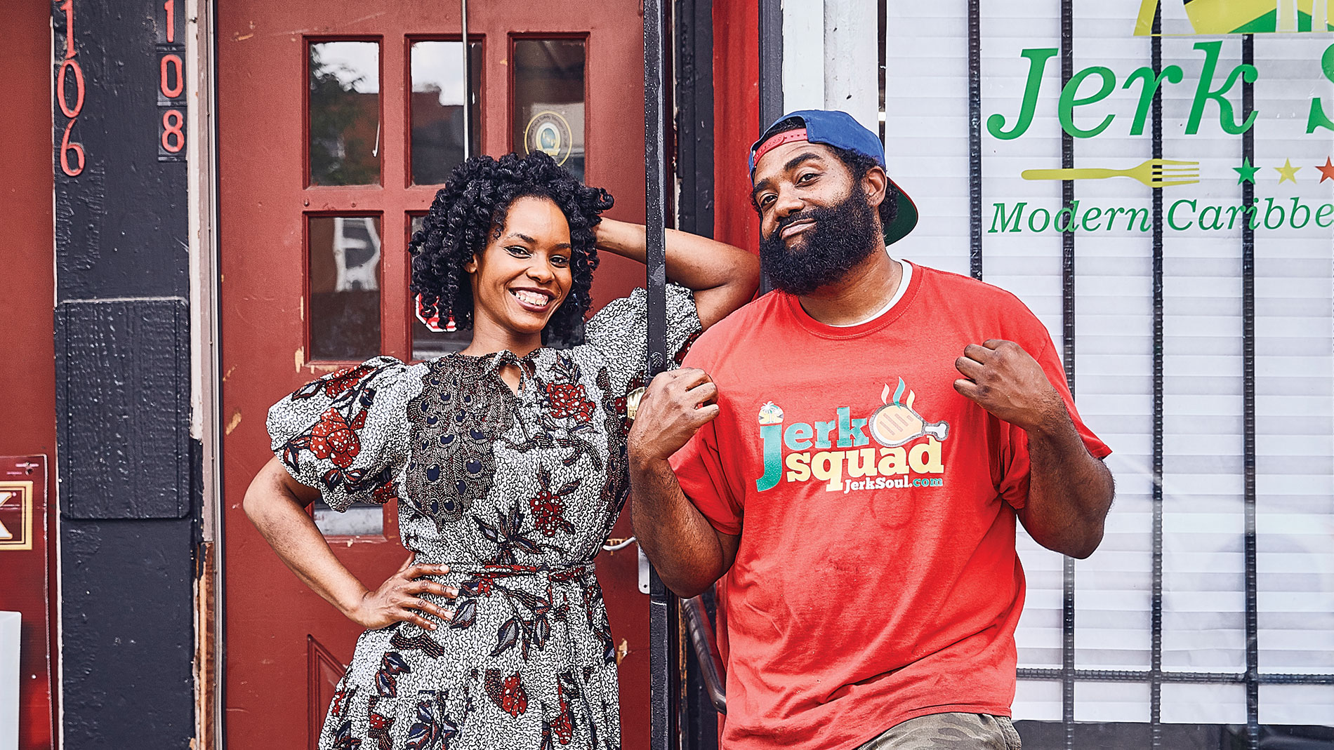 from left, jerk soul owners zahra spencer and telie woods 