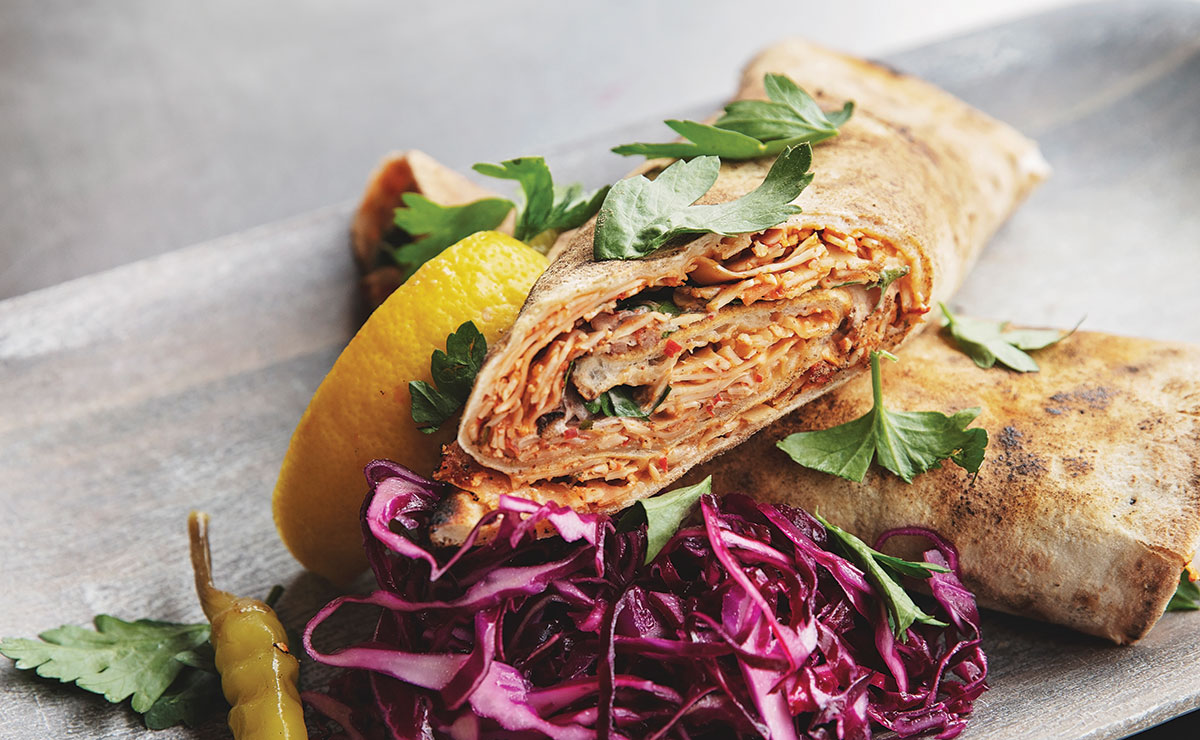 cauliflower lahmacun from balkan treat box in webster groves