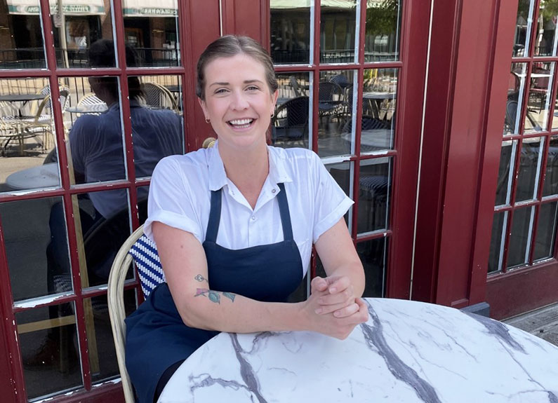 evy swoboda, executive chef of brasserie by niche