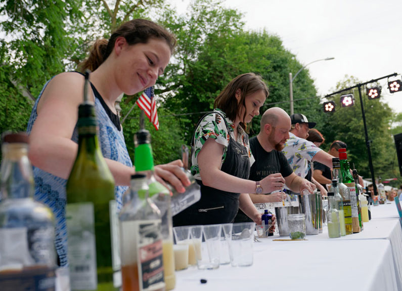 central west end cocktail party best bartender competition