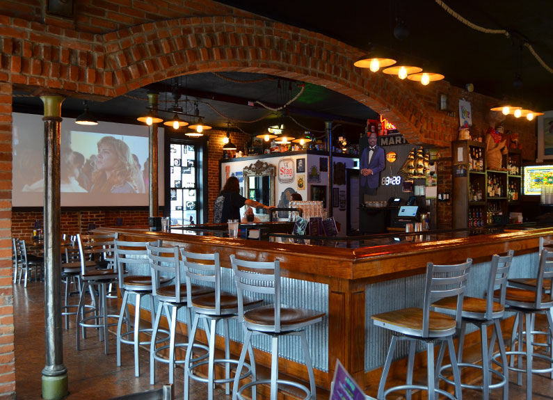 the interior of eat crow in soulard