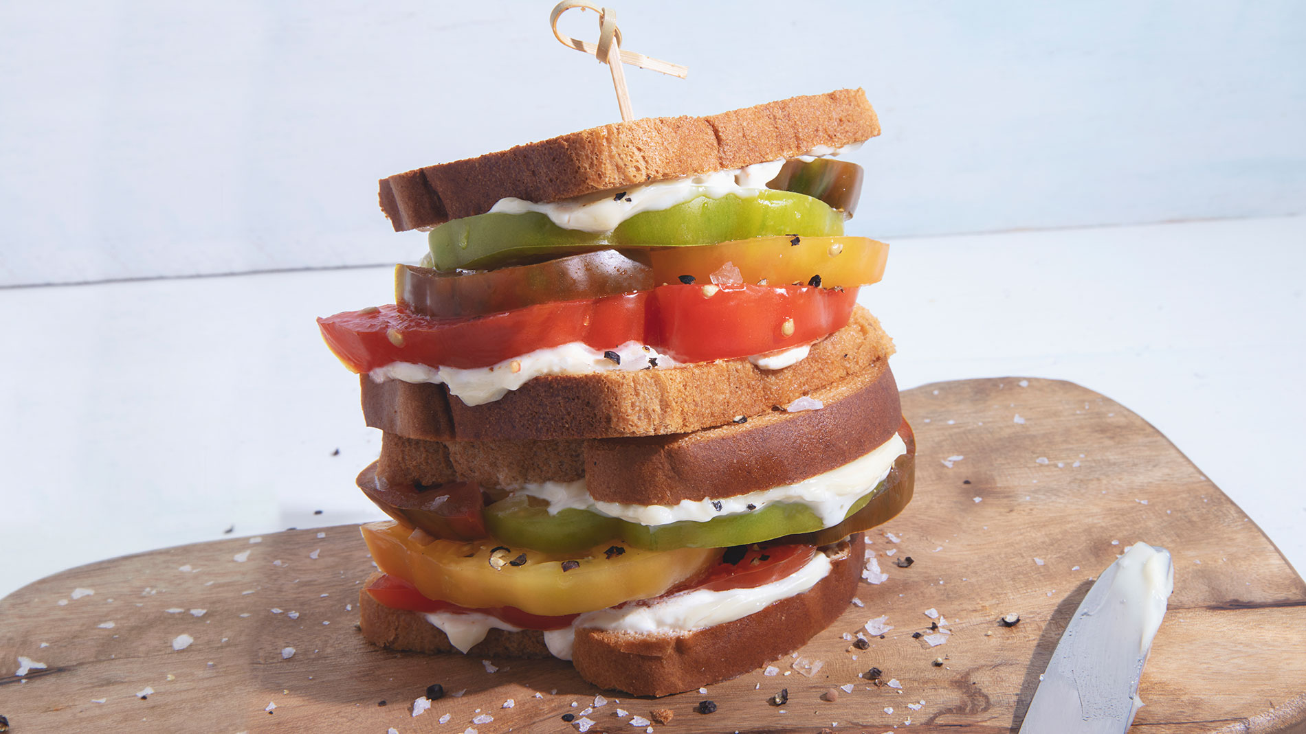Make this tomato sandwich courtesy of Tempus’ Ben Grupe