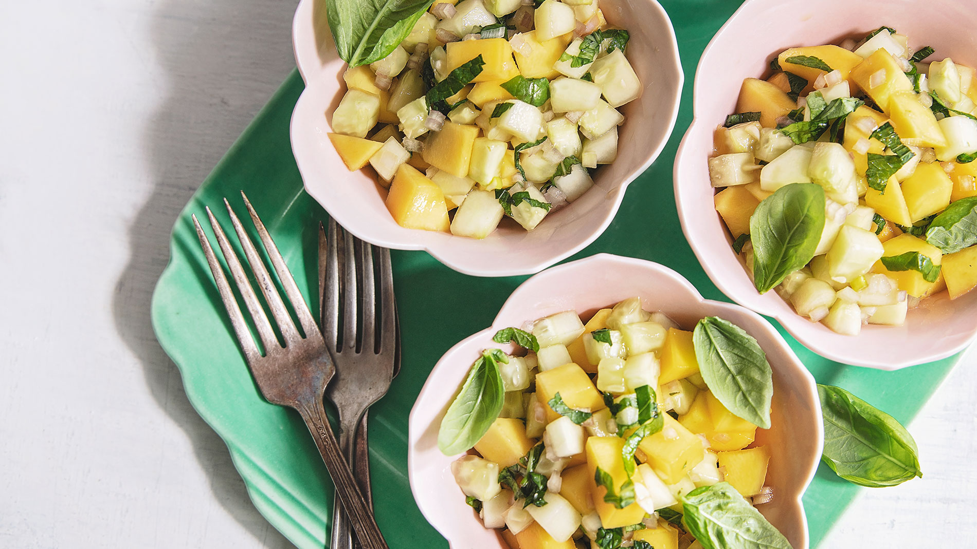 Cucumber & Mango Salad recipe