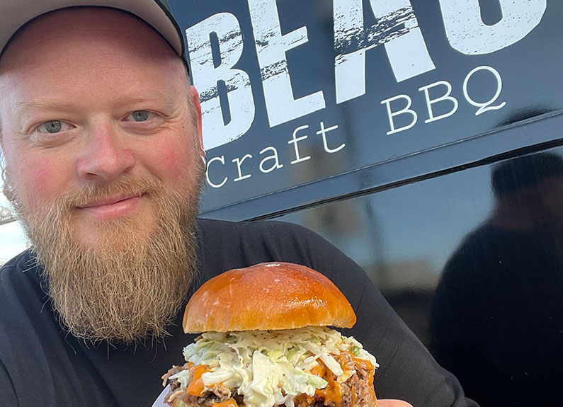 david sandusky, owner/pitmaster of beast craft bbq co.