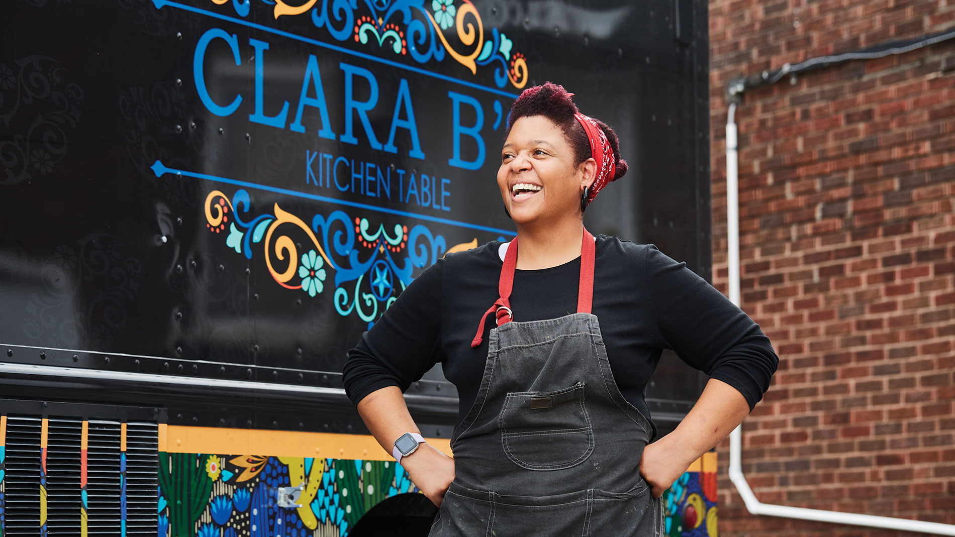 jodie ferguson, chef and owner of clara b's kitchen table