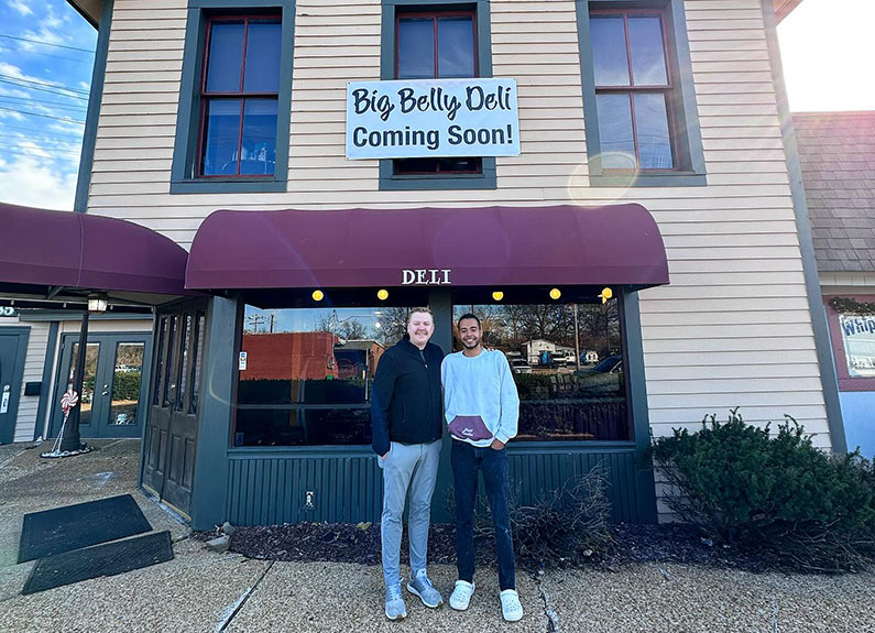 big belly deli co-owners chris timmermann and nick boyd