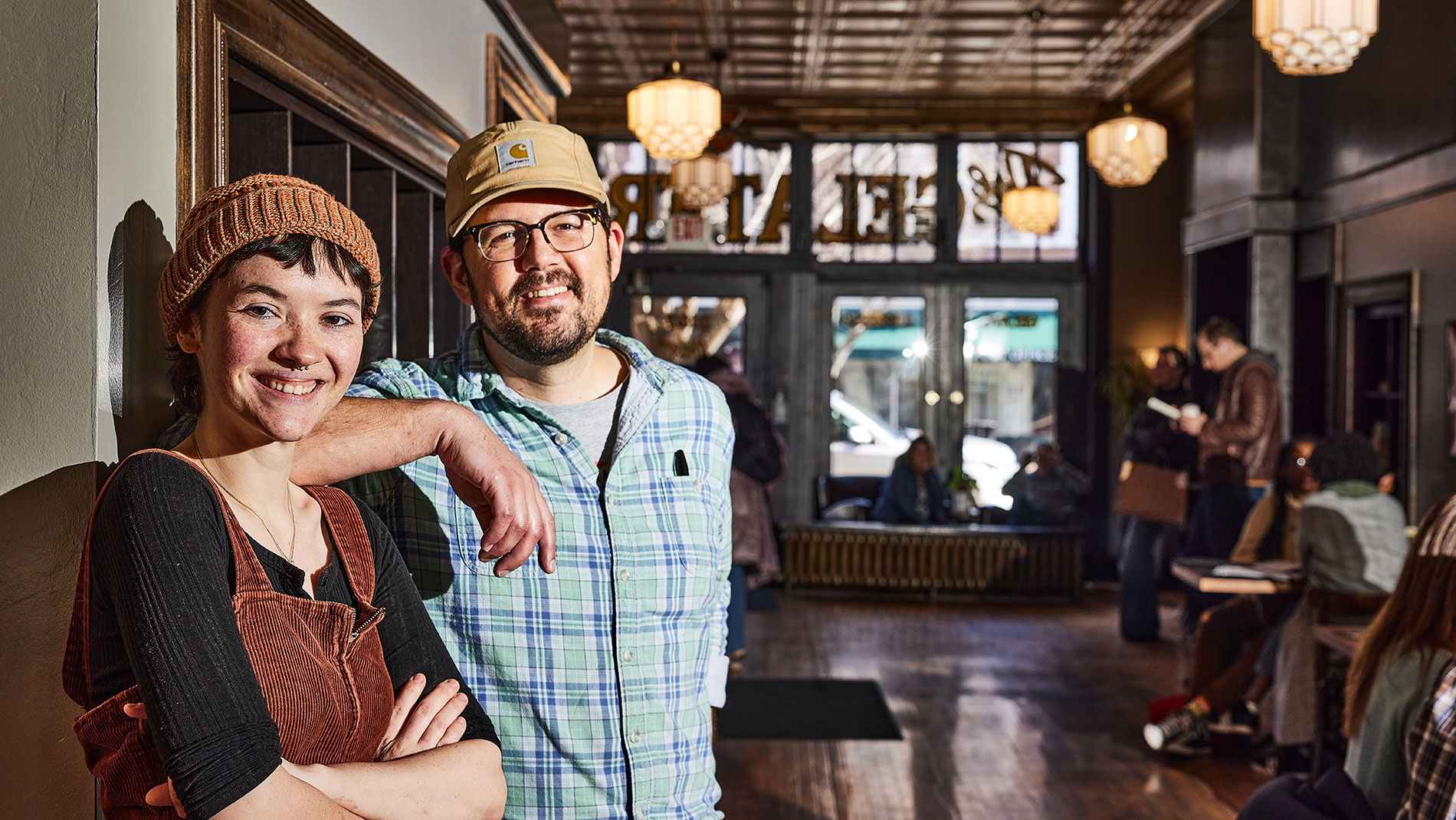 gelataria coffee co. chef-owner andrew fair and pastry chef autumn johnson