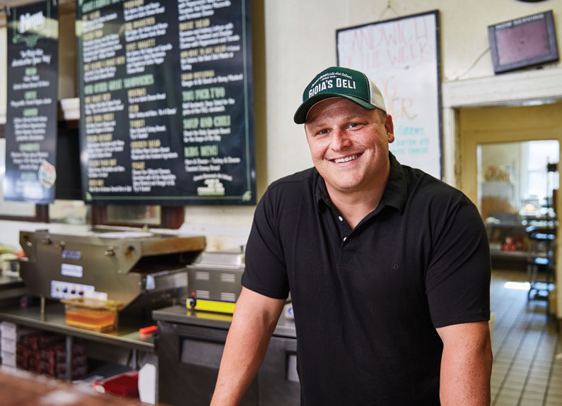 gioia's deli co-owner alex donley 